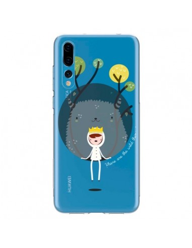 Coque Huawei P20 Pro Monstre Princesse Transparente - Maria Jose Da Luz