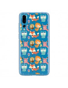 Coque Huawei P20 Pro Renard Ecureuil Lapin Hibou...