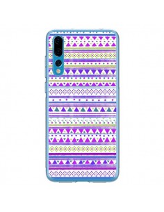 Coque Huawei P20 Pro Bandana Violet Azteque - Monica...