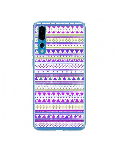 Coque Huawei P20 Pro Bandana Violet Azteque - Monica Martinez