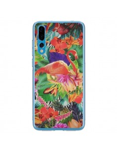 Coque Huawei P20 Pro Tropical Flamant Rose - Monica Martinez