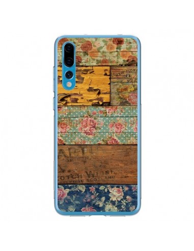 Coque Huawei P20 Pro Barocco Style Bois - Maximilian San