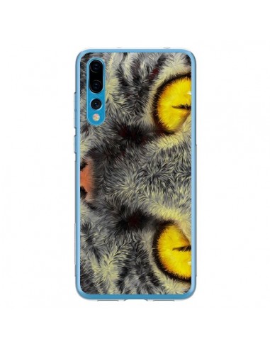 Coque Huawei P20 Pro Chat Gato Loco - Maximilian San