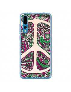 Coque Huawei P20 Pro Peace and Love Azteque Vainilla -...