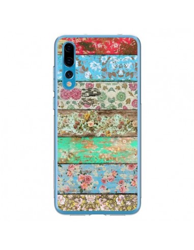 Coque Huawei P20 Pro Rococo Style Bois Fleur - Maximilian San