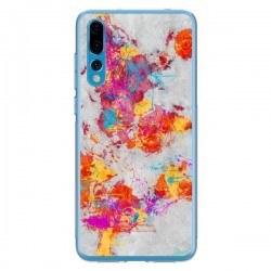 Coque Huawei P20 Pro Terre Map Monde Mother Earth Crying...