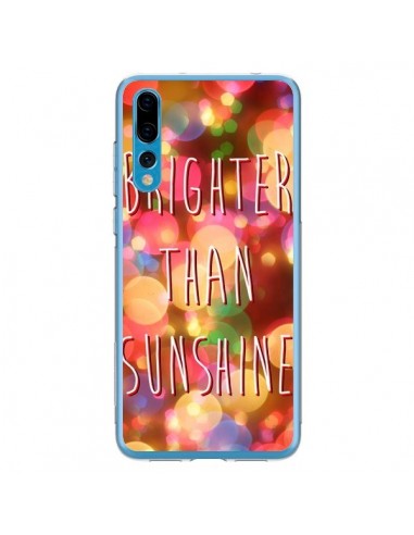 Coque Huawei P20 Pro Brighter Than Sunshine Paillettes - Maximilian San