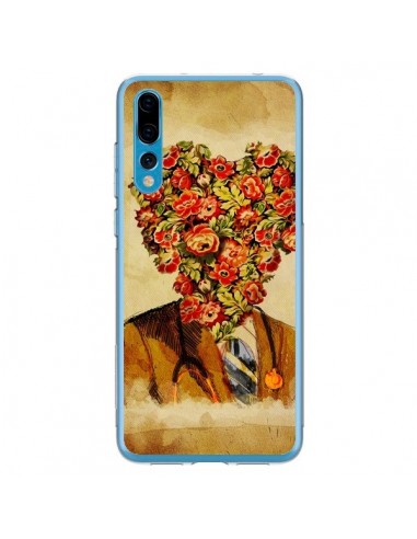 Coque Huawei P20 Pro Docteur Love Fleurs - Maximilian San