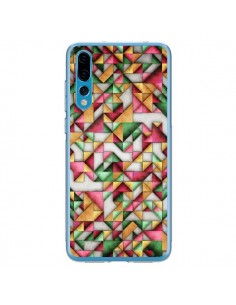 Coque Huawei P20 Pro Azteque Triangle Geometric World -...