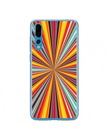 Coque Huawei P20 Pro Horizon Bandes Multicolores - Maximilian San