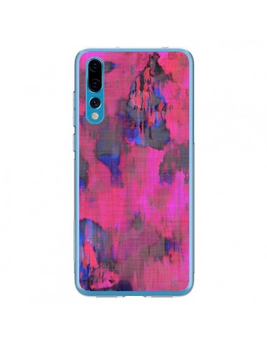 Coque Huawei P20 Pro Fleurs Rose Lysergic Pink - Maximilian San