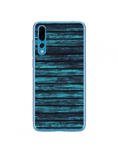 Coque Huawei P20 Pro Blue Moon Wood Bois - Maximilian San