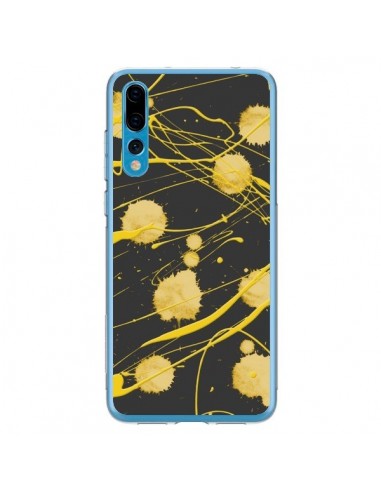 Coque Huawei P20 Pro Gold Splash Peinture Art - Maximilian San