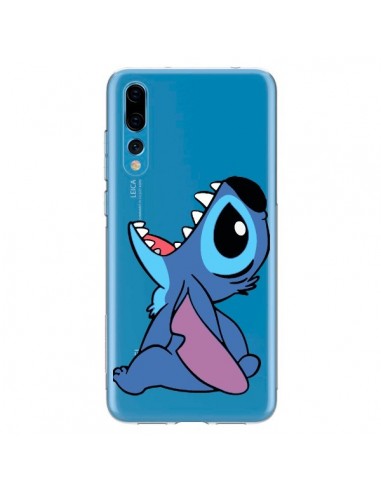 Coque Huawei P20 Pro Stitch de Lilo et Stitch Transparente