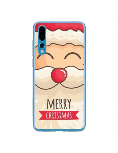 Coque Huawei P20 Pro Moustache du Père Noël Merry Christmas - Nico