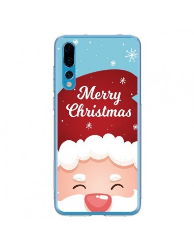 Coque Huawei P20 Pro Bonnet du Père Noël Merry Christmas - Nico