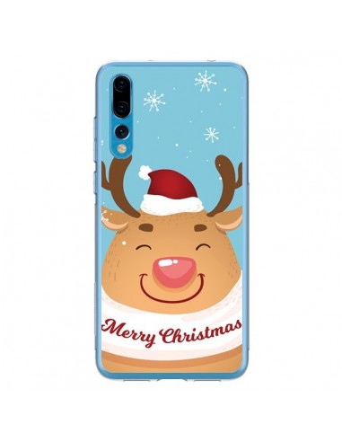 Coque Huawei P20 Pro Renne de Noël Merry Christmas - Nico