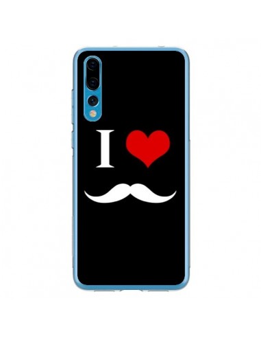 Coque Huawei P20 Pro I Love Moustache - Nico