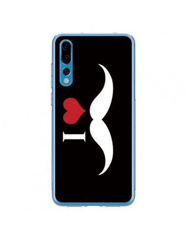 Coque Huawei P20 Pro I Love Moustache - Nico