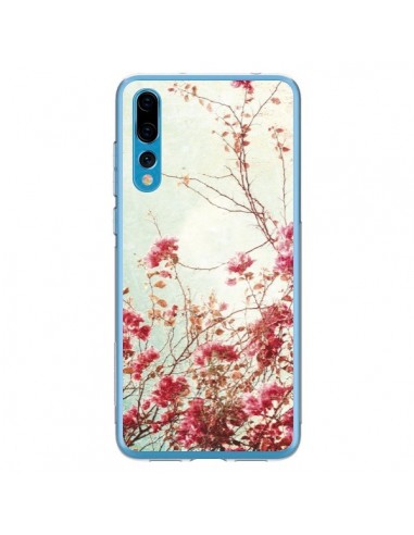 Coque Huawei P20 Pro Fleur Vintage Rose - Nico