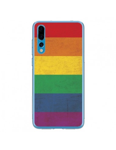 Coque Huawei P20 Pro Drapeau Arc En Ciel Gay - Nico