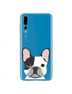 Coque Huawei P20 Pro Bulldog Français Chien Transparente...