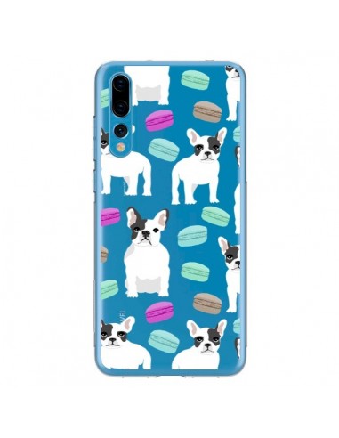 Coque Huawei P20 Pro Chiens Bulldog Français Macarons Transparente - Pet Friendly