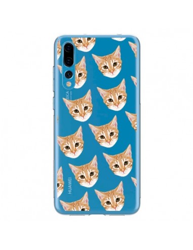 Coque Huawei P20 Pro Chats Beige Transparente - Pet Friendly