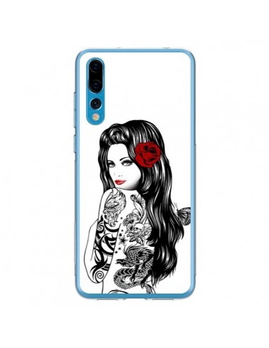 Coque Huawei P20 Pro Tattoo Girl Lolita - Rachel Caldwell