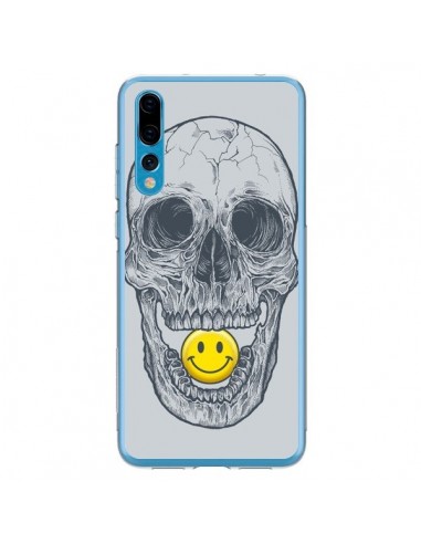 Coque Huawei P20 Pro Smiley Face Tête de Mort - Rachel Caldwell