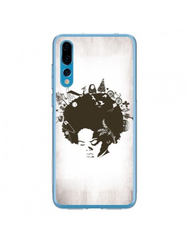 Coque Huawei P20 Pro Childhood Garden Afro - Rachel Caldwell