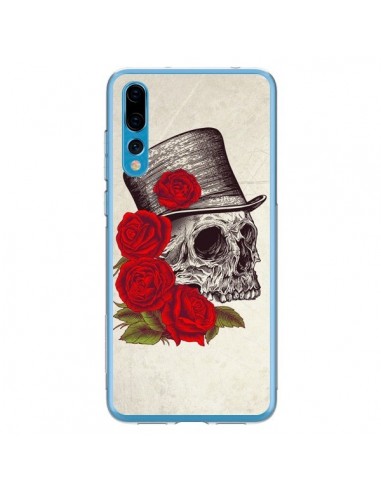 Coque Huawei P20 Pro Gentleman Crane Tête de Mort - Rachel Caldwell