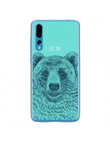 Coque Huawei P20 Pro Bear Ours I like You - Rachel Caldwell