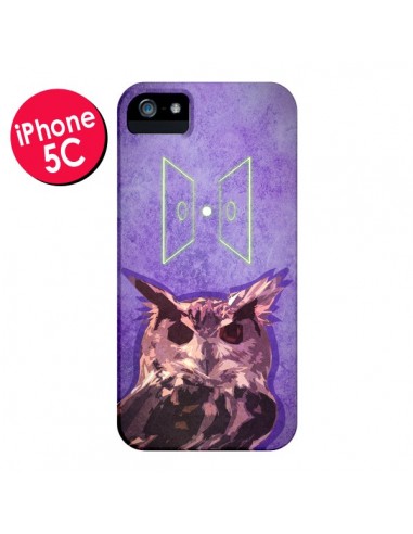 Coque Chouette Owl Spirit pour iPhone 5C - Jonathan Perez