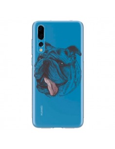 Coque Huawei P20 Pro Chien Bulldog Dog Transparente -...