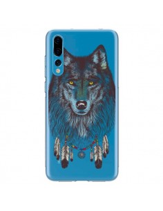 Coque Huawei P20 Pro Loup Wolf Attrape Reves Transparente...