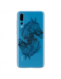 Coque Huawei P20 Pro Cheval Horse Double Transparente -...