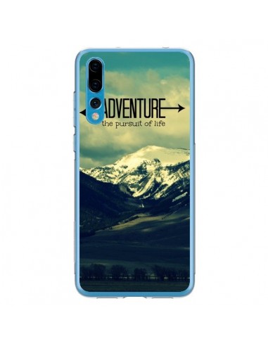 Coque Huawei P20 Pro Adventure the pursuit of life Montagnes Ski Paysage - R Delean