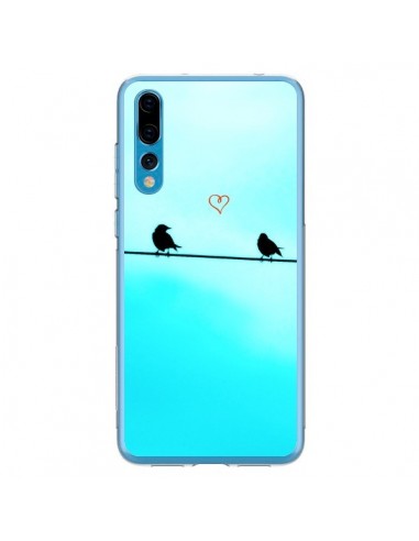 Coque Huawei P20 Pro Oiseaux Birds Amour Love - R Delean