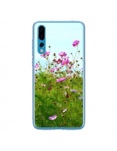 Coque Huawei P20 Pro Fleurs Roses Champ - R Delean