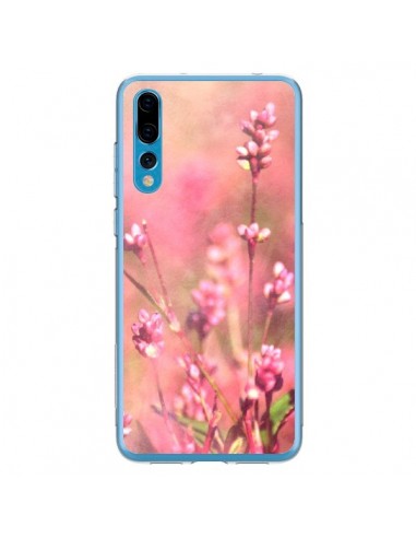 Coque Huawei P20 Pro Fleurs Bourgeons Roses - R Delean