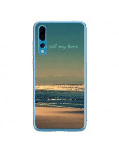 Coque Huawei P20 Pro Be still my heart Mer Sable Beach...