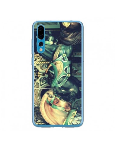 Coque Huawei P20 Pro Manege Enfant Carrousel Chevaux - R Delean