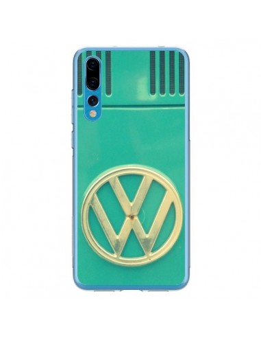 Coque Huawei P20 Pro Groovy Van Hippie VW Bleu - R Delean