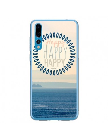 Coque Huawei P20 Pro Happy Day Mer Ocean Sable Plage Paysage - R Delean