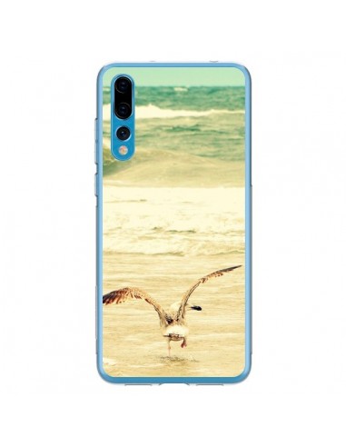 Coque Huawei P20 Pro Mouette Mer Ocean Sable Plage Paysage - R Delean