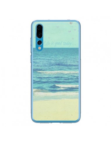 Coque Huawei P20 Pro Life good day Mer Ocean Sable Plage Paysage - R Delean