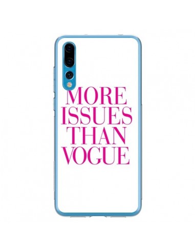 Coque Huawei P20 Pro More Issues Than Vogue Rose Pink - Rex Lambo