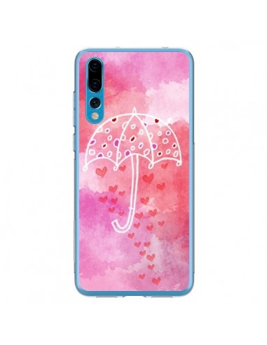 Coque Huawei P20 Pro Parapluie Coeur Love Amour - Sylvia Cook