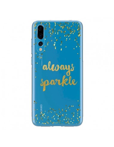 Coque Huawei P20 Pro Always Sparkle, Brille Toujours Transparente - Sylvia Cook